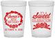 Custom Birthday 16 oz Translucent Cups - 40th | 20040