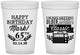Custom Birthday 16 oz Translucent Cups - 65th Classic Radio | 20056