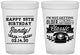 Custom Birthday 16 oz Translucent Cups - 55th Classic Phone | 20058