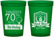 Custom Birthday 16 oz Translucent Cups - 70th Golf | 20061