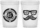 Custom Birthday 16 oz Translucent Cups - 45th Las Vegas | 20064