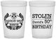 Custom Birthday 16 oz Translucent Cups - 50th | 20068