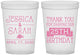 Custom Birthday 16 oz Translucent Cups - 25th | 20075
