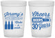 Custom Birthday 16 oz Translucent Cups - Cheers Beers To 30 Years | 20076