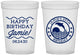 Custom Birthday 16 oz Translucent Cups - 25th Dolphins | 20077