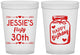Custom Birthday 16 oz Translucent Cups - 30th Flirty At Thirty | 20087