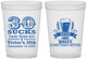 Custom Birthday 16 oz Translucent Cups - 30th Sucks | 20097