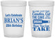 Custom Birthday 16 oz Translucent Cups - 25th | 20100