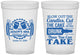 Custom Birthday 16 oz Translucent Cups - 40th | 20103