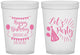 Custom Birthday 16 oz Translucent Cups - 65th | 20105