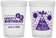 Custom Birthday 16 oz Translucent Cups - 20th | 20114