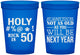 Custom Birthday 16 oz Translucent Cups - 50th | 20120