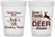 Custom Birthday 16 oz Translucent Cups - 55th Gone Fishing | 20128