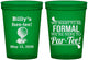 Custom Birthday 16 oz Translucent Cups - 40th Golf | 20134