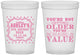 Custom Birthday 16 oz Translucent Cups - 30th | 20149