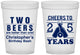 Custom Birthday 16 oz Translucent Cups - Cheers To 25 Years | 20163
