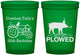 Custom Birthday 16 oz Translucent Cups - 30th Get Plowed | 20166