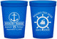 Custom Birthday 16 oz Translucent Cups - 25th Nautical | 20168