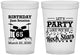 Custom Birthday 16 oz Translucent Cups - 65th Rock Star | 20175