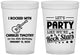 Custom Birthday 16 oz Translucent Cups - 45th Rock Star | 20176