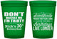 Custom Birthday 16 oz Translucent Cups - 30th | 20182
