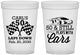 Custom Birthday 16 oz Translucent Cups - 50th Race Car | 20187