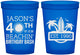 Custom Birthday 16 oz Translucent Cups - 40th Beach | 20212