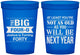 Custom Birthday 16 oz Translucent Cups - 40th | 20225