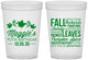 Custom Birthday 16 oz Translucent Cups - 70th Fall | 20228