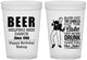 Custom Birthday 16 oz Translucent Cups - 40th | 20231