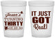 Custom Birthday 16 oz Translucent Cups - 30th | 20235