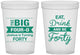 Custom Birthday 16 oz Translucent Cups - 40th | 20243