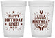 Custom Birthday 16 oz Translucent Cups - Cowboy | 20244