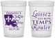 Custom Birthday 16 oz Translucent Cups - 25th Mardi Gras | 20245