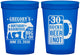 Custom Birthday 16 oz Translucent Cups - 30th | 20248