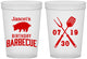 Custom Birthday 16 oz Translucent Cups - Barbeque Bbq | 20253
