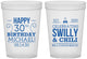 Custom Birthday 16 oz Translucent Cups - 30th | 20257