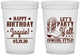 Custom Birthday 16 oz Translucent Cups - Cowgirl | 20260