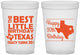 Custom Birthday 16 oz Translucent Cups - 30th Texas | 20265