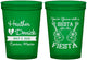 Custom Wedding 16 oz Translucent Cups - Siesta Fiesta Mexico | 207