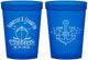 Custom Wedding 16 oz Translucent Cups - Save The Date Cruise | 209
