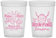 Custom Easter 16 oz Translucent Cups - Bunny Egg Hunt | 210003