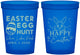 Custom Easter 16 oz Translucent Cups - Egg Hunt Bunny | 210005