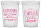 Custom Easter 16 oz Translucent Cups - Eggcited For Hunt Bunny | 210006