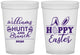 Custom Easter 16 oz Translucent Cups - Hoppy Bunny Eggs | 210012