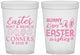 Custom Easter 16 oz Translucent Cups - Bunny Kisses Eggs | 210014