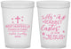 Custom Easter 16 oz Translucent Cups - Easter Is For Jesus | 210022