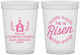 Custom Easter 16 oz Translucent Cups - He Is Risen | 210026