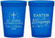 Custom Easter 16 oz Translucent Cups - Easter Blessings Church | 210029