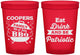 Custom 4th Of July 16 oz Translucent Cups - Eat Drink Patriotic | 220002